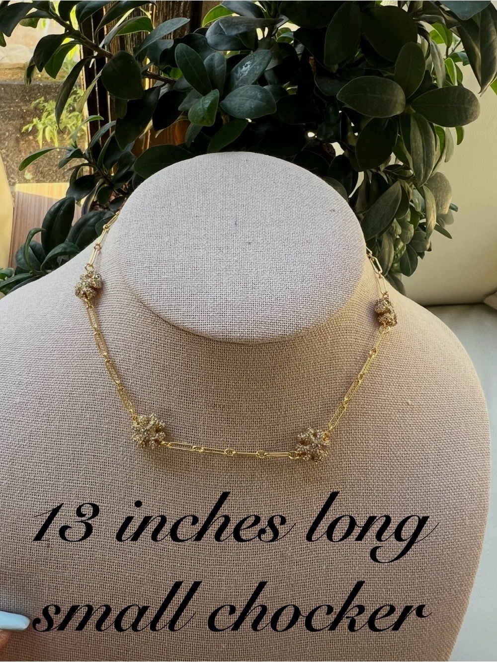 Tory Burch Double T Chocker Necklace